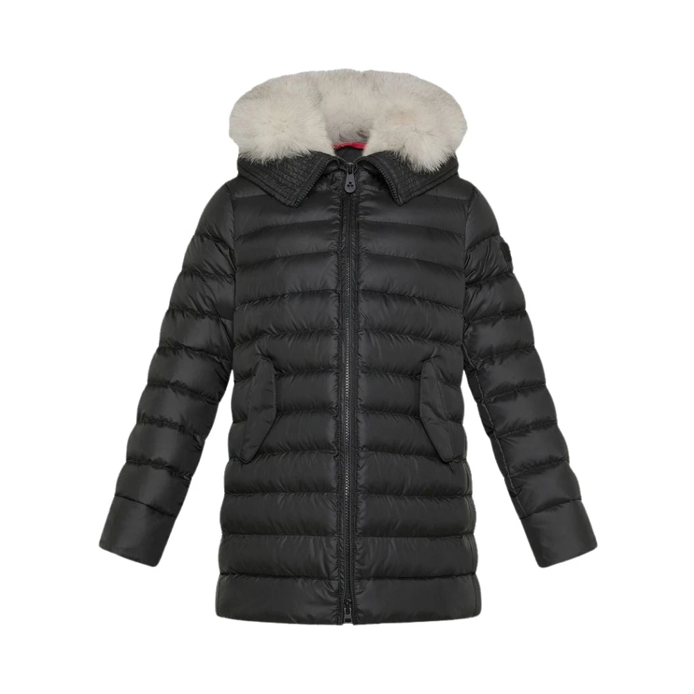 Peuterey Men's Black Fur Collar Down Jacket Itoka