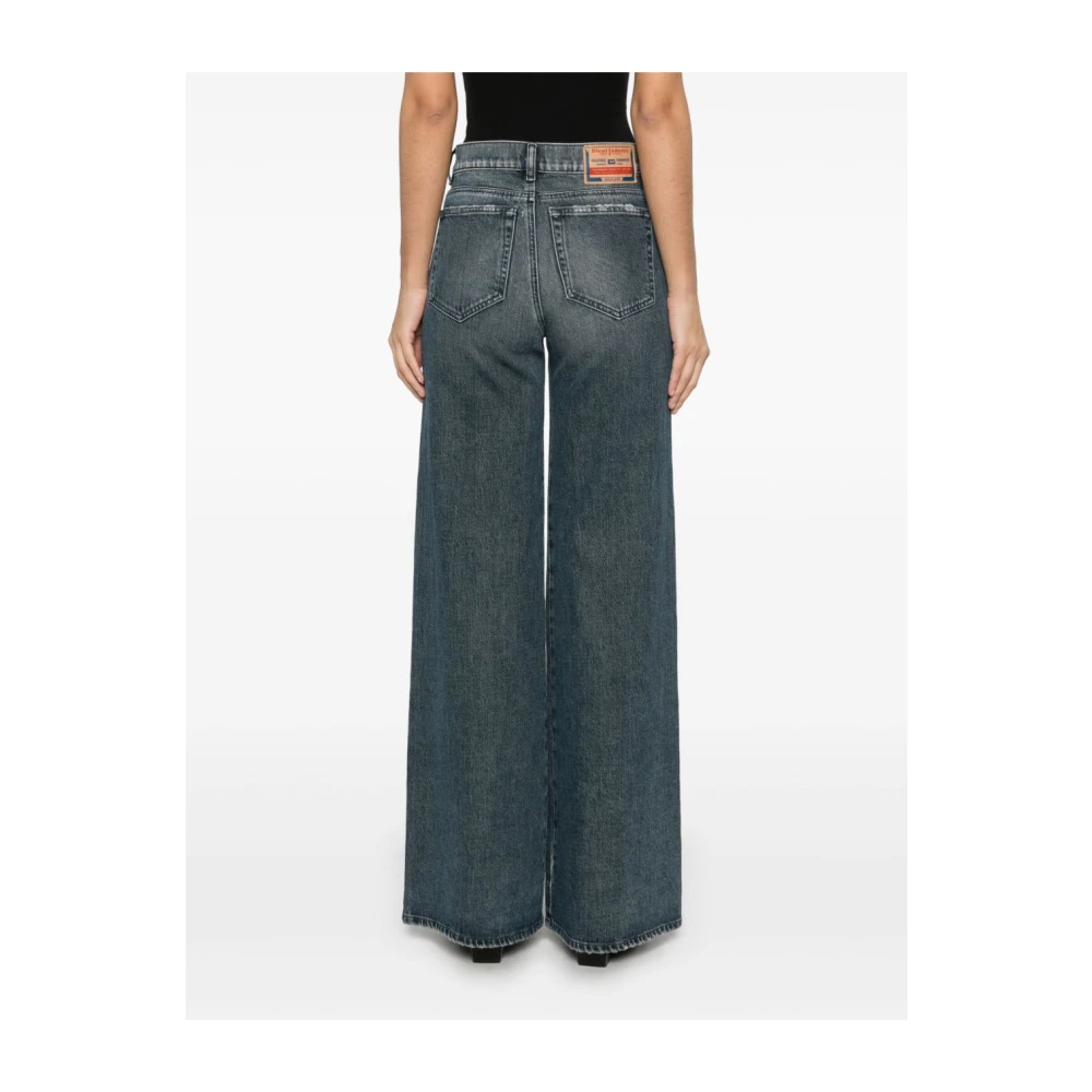 Diesel Blauw-Grijze Jeans met Klassieke Stijl Gray Dames