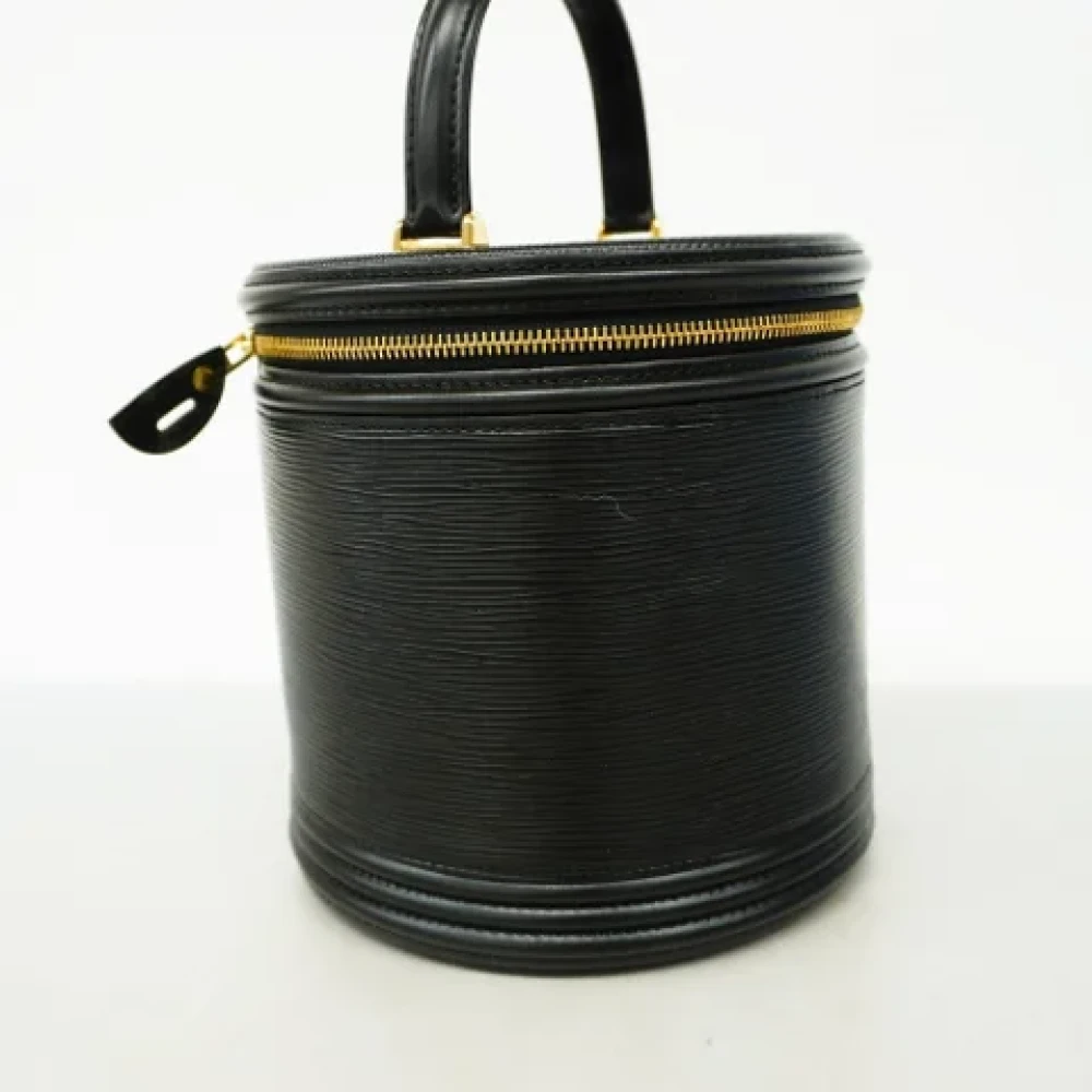 Louis Vuitton Vintage Pre-owned Leather louis-vuitton-bags Black Dames