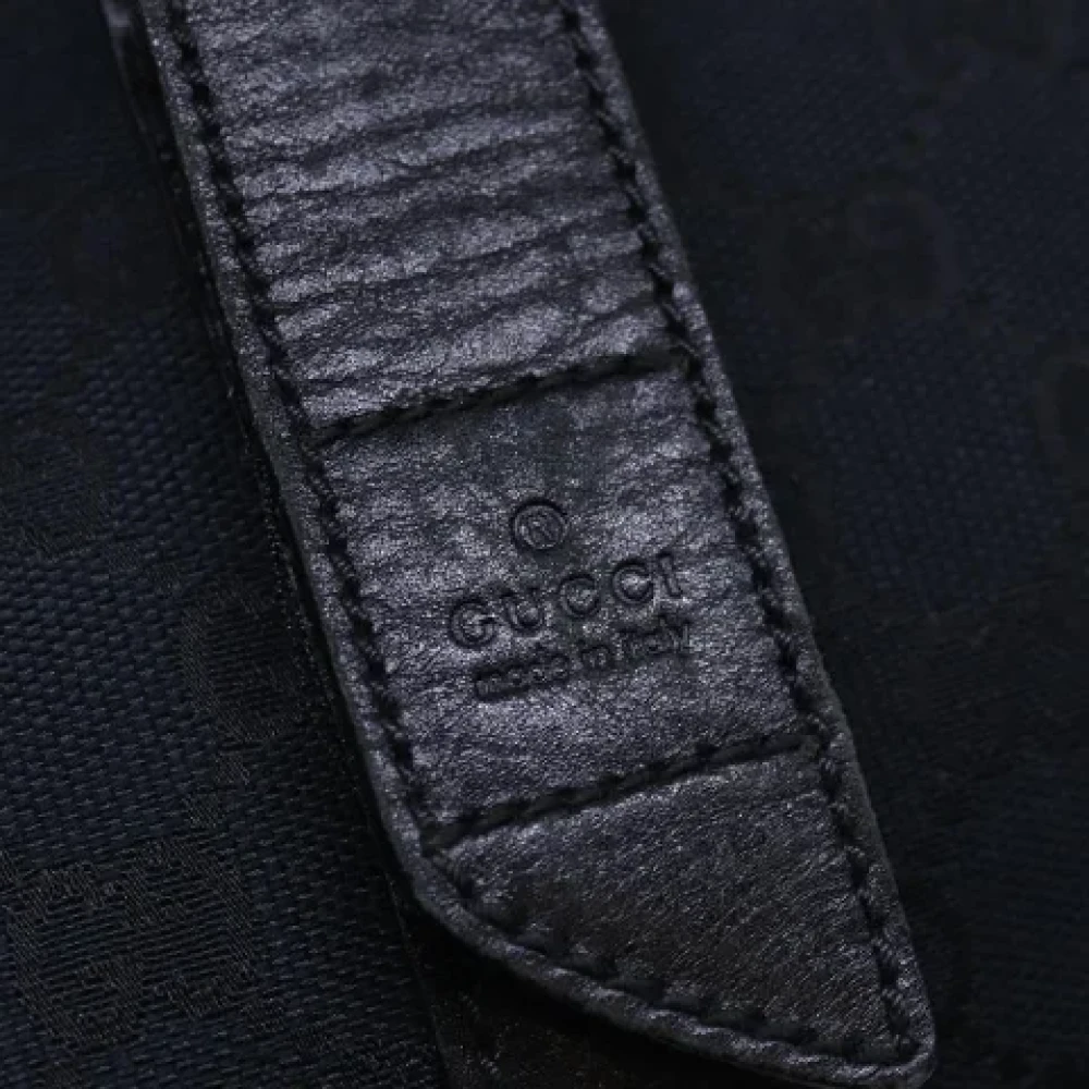 Gucci Vintage Pre-owned Fabric home-office Black Dames