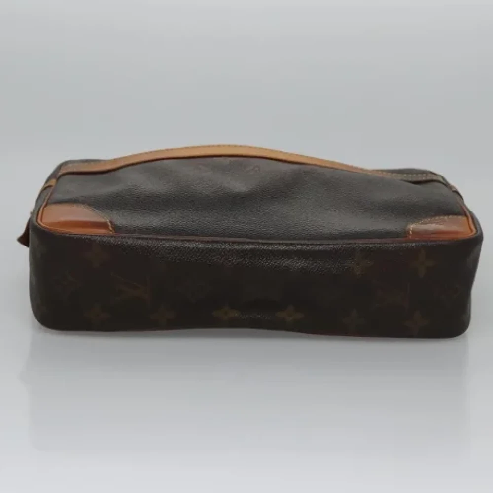 Louis Vuitton Vintage Pre-owned Canvas clutches Brown Dames