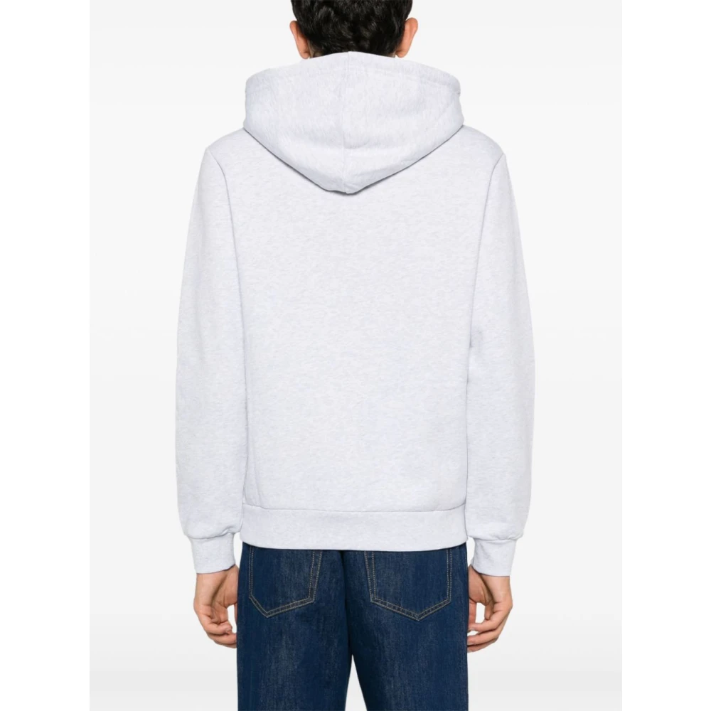 A.p.c. Grijze Sweatshirt Stijlvol Comfortabel Casual Uitstapjes White Heren