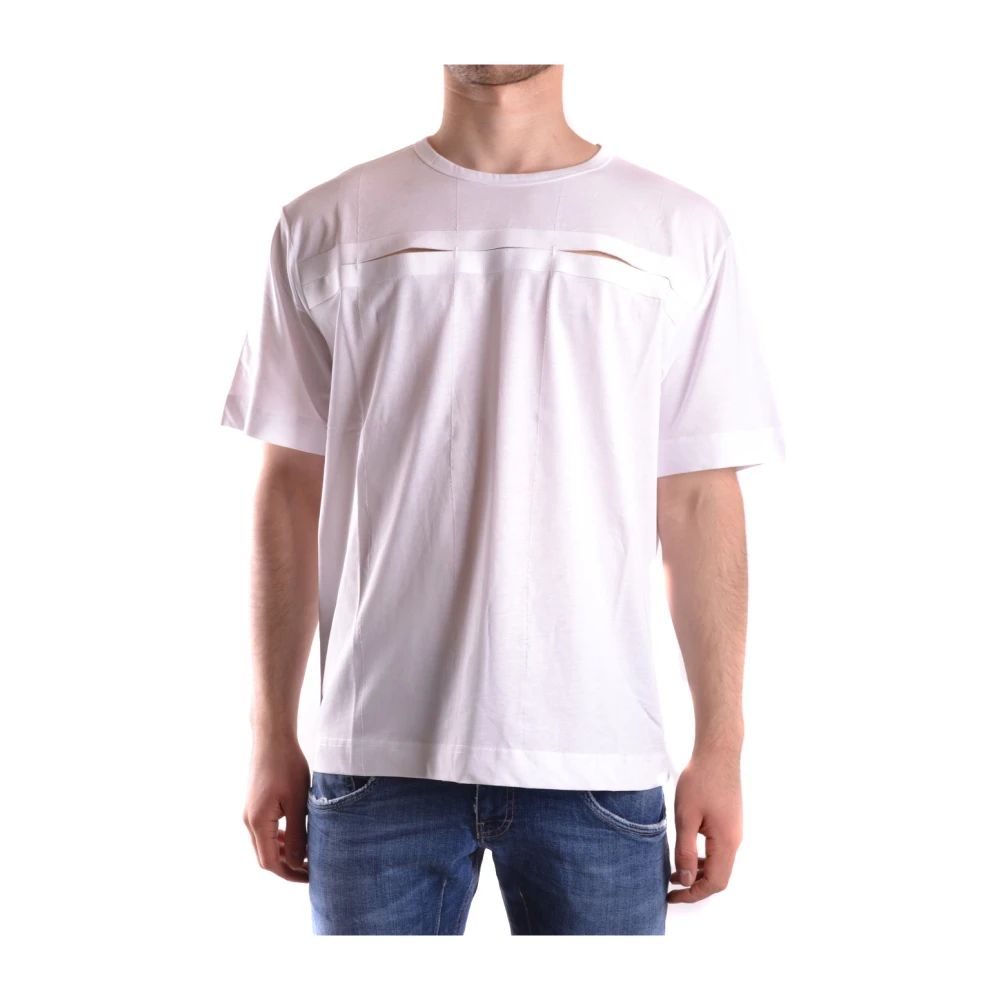 Diesel Men's White T-Shirts, M, Casual Cotton T-Shirt