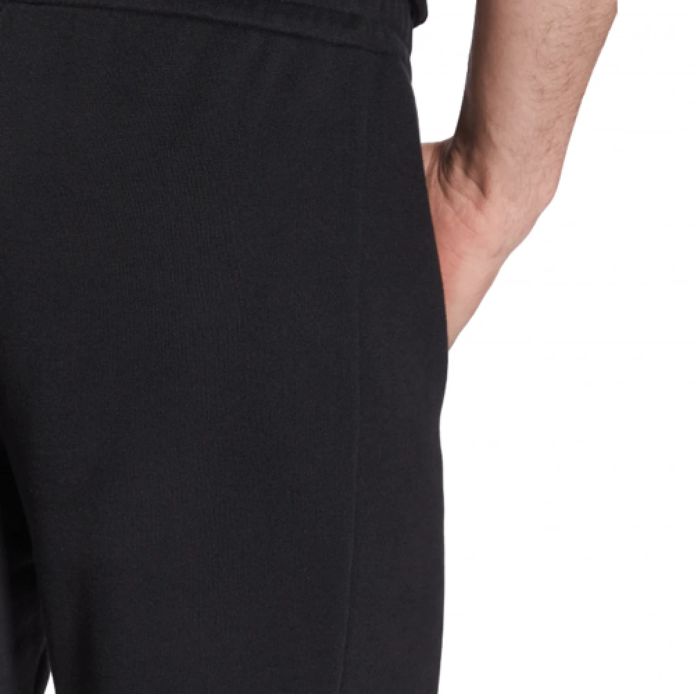 Emporio Armani EA7 Zwarte Joggingbroek met Unieke Stijl Black Heren