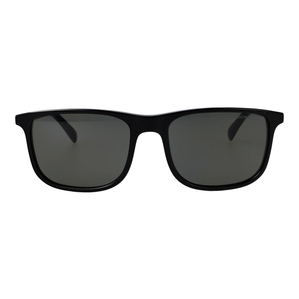 Emporio Armani Man Sunglass EA4280 - Frame color: Shiny Black, Lens color: Grey - Image 4