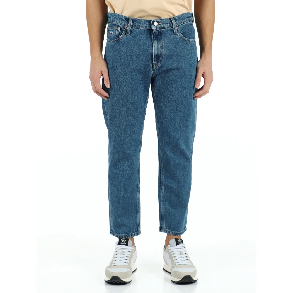 Tommy Jeans Trousers Blue Heren