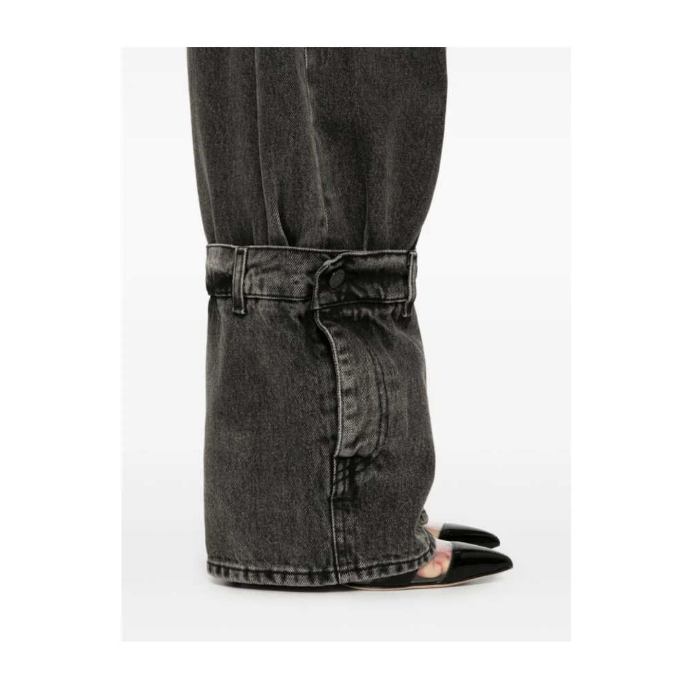 Haikure Wijde Jeans Black Dames