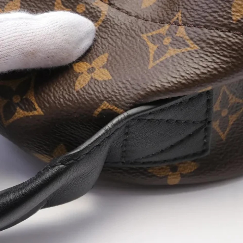 Louis Vuitton Vintage Pre-owned Canvas backpacks Brown Dames