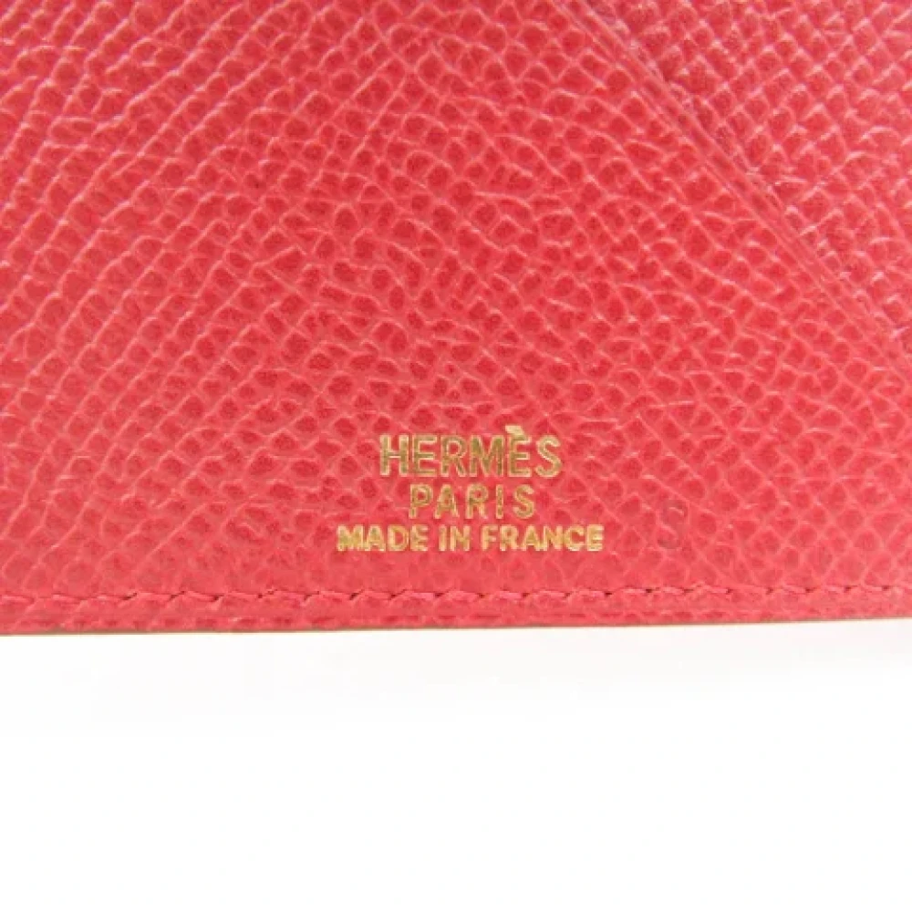 Hermès Vintage Pre-owned Leather home-office Red Dames