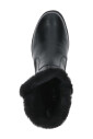 bottines-noires-femme-talon-plat