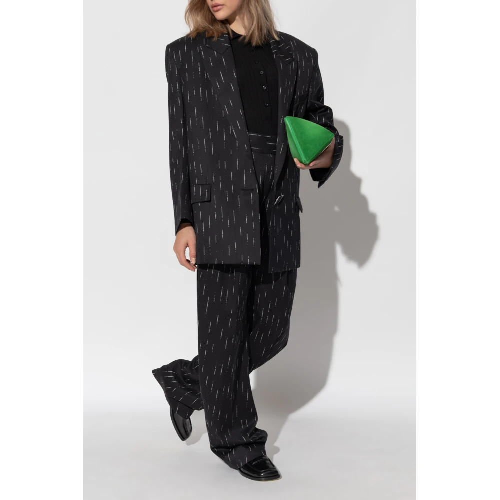 The Attico Kasjmier trui Black Dames
