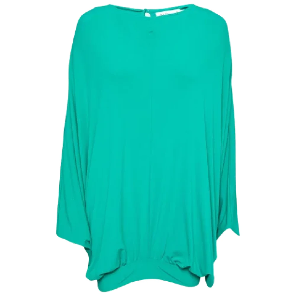 Chloé Pre-owned Fabric tops Green Dames