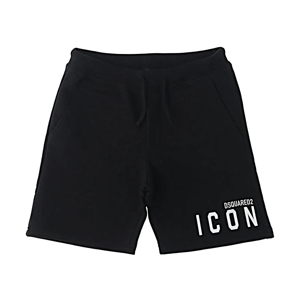 Dsquared2 Casual Denim Shorts voor Mannen Black Heren