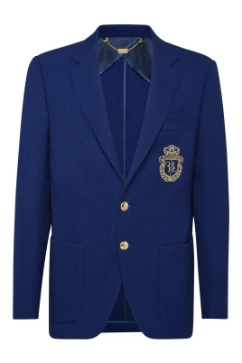 Cotton Blazer Crest
