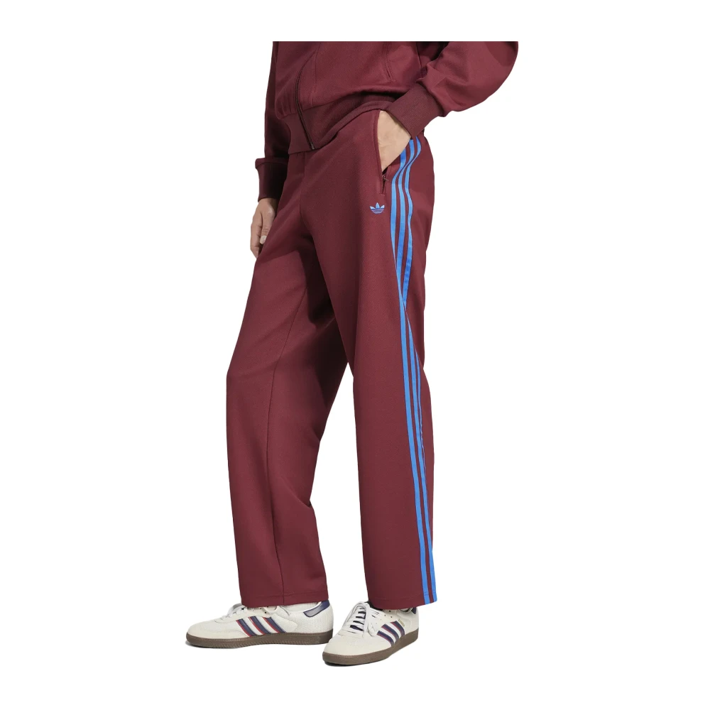 Adidas Men's Red Training Trousers & Tights, Xl, Retro Track Trousers Shadow
