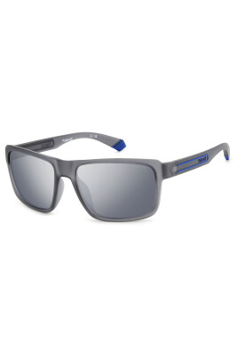 lunettes-de-soleil-gris-mat-argent