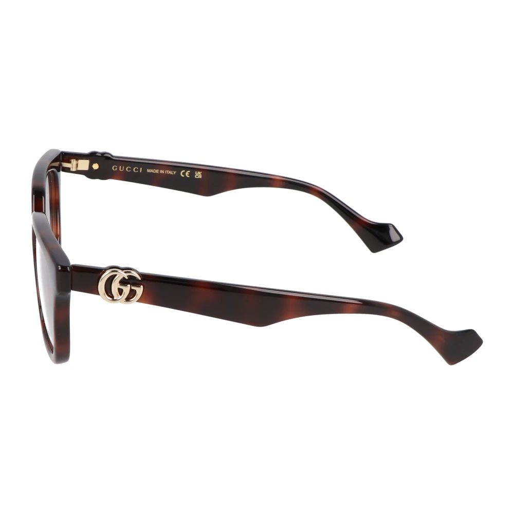 Gucci Vierkante acetaatbril Gg1536O Black Unisex