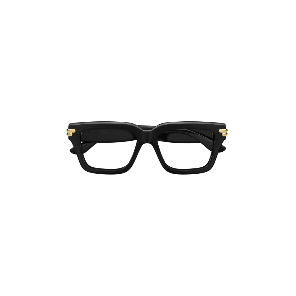 Bottega Veneta Onregelmatige acetaatbrilmontuur model Black Unisex