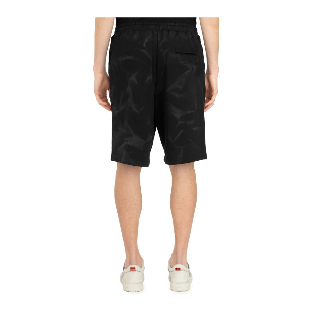 44 Label Group Shorts de sport décontractés pour hommes Black Heren
