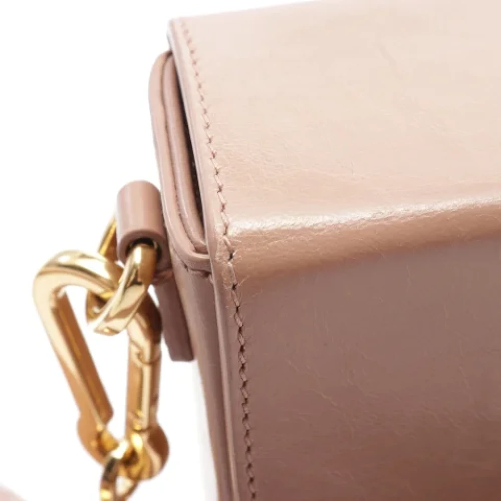 Dior Vintage Pre-owned Leather dior-bags Pink Dames