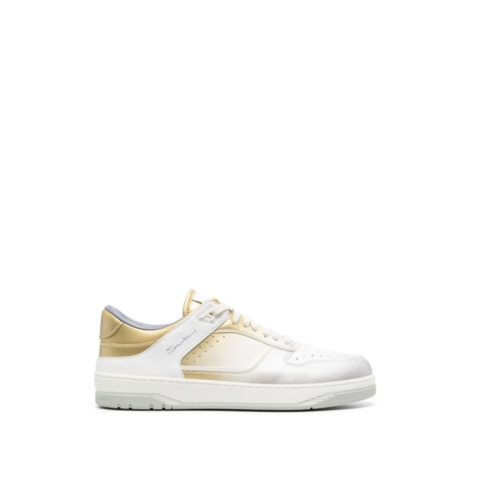 Italienske Skinn Sneakers