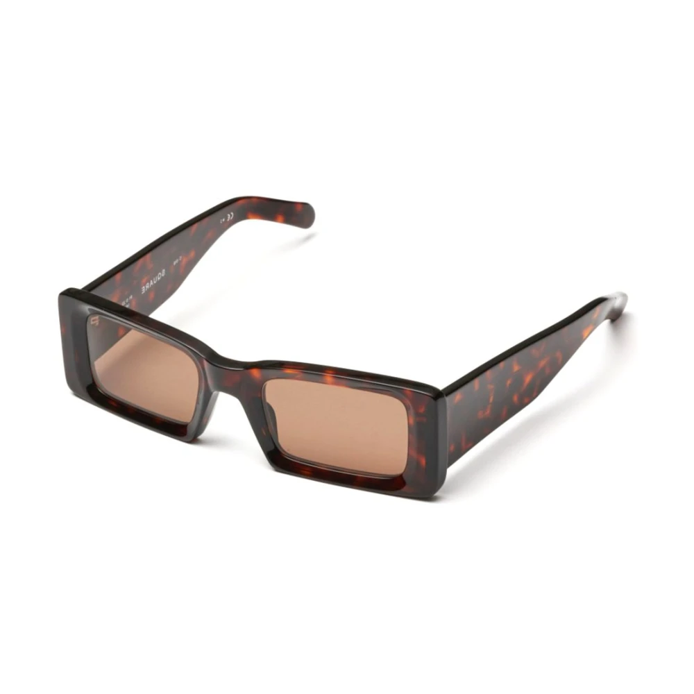 Kador Unisex Brown Sunglasses, 51 Mm, Square Frame Sunglasses