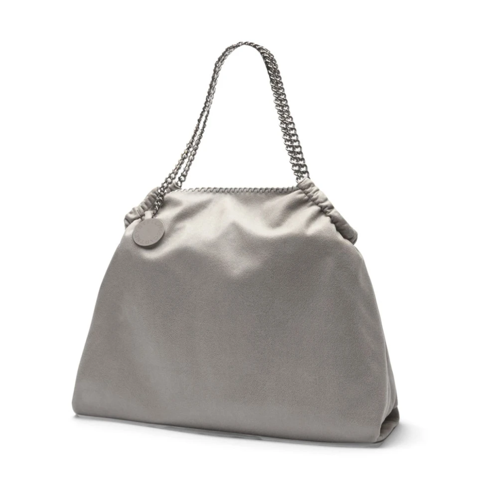 Stella Mccartney Grijze Handtas met Kettingrand Gray Dames