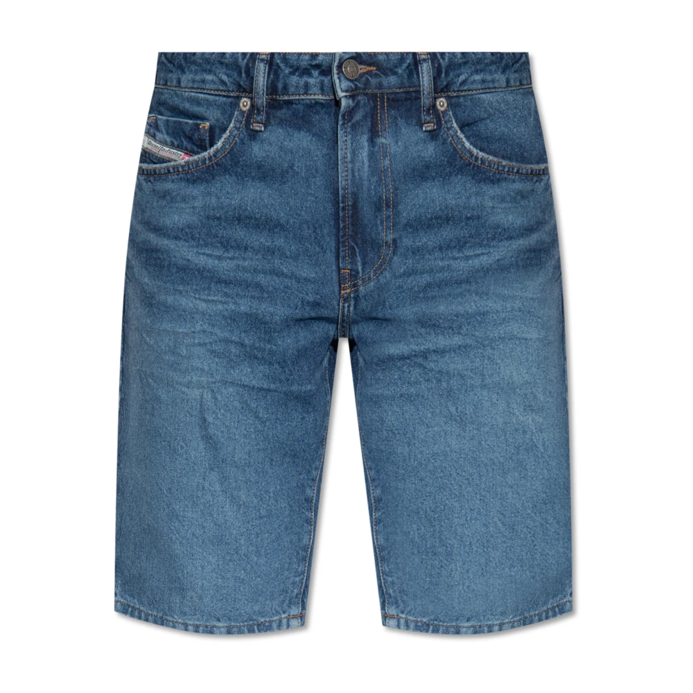 Diesel Slim-Short shorts Blue Heren