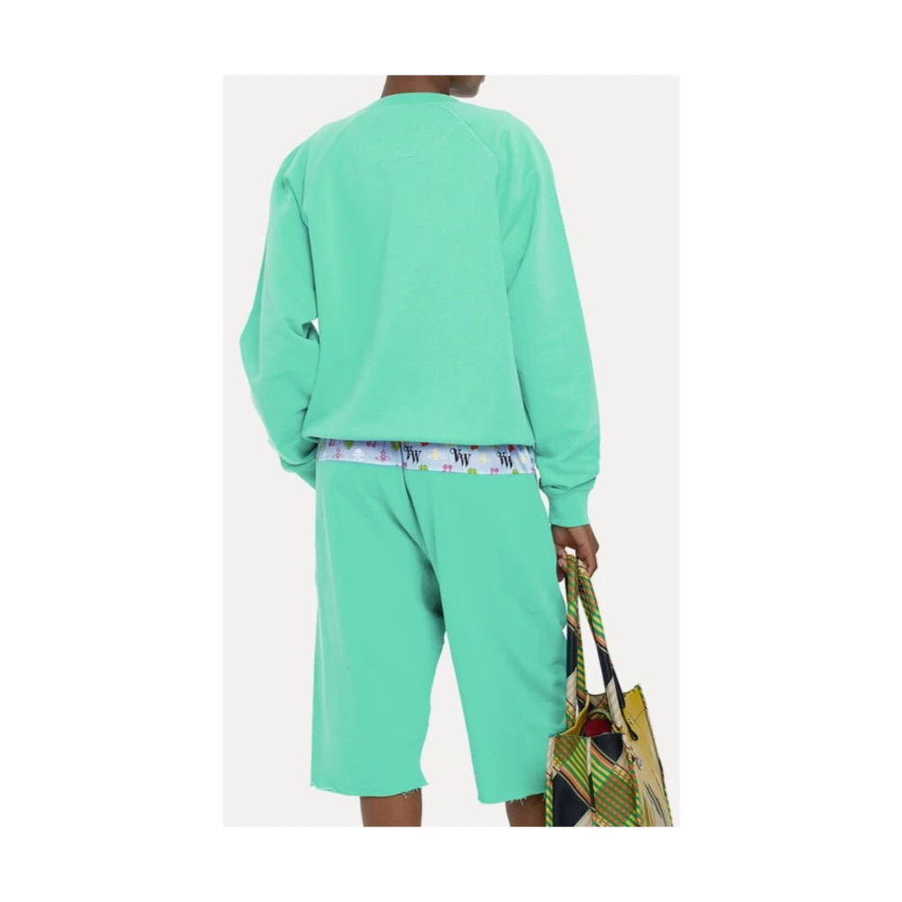 Vivienne Westwood Opal Raglan Sweatshirt Green Dames