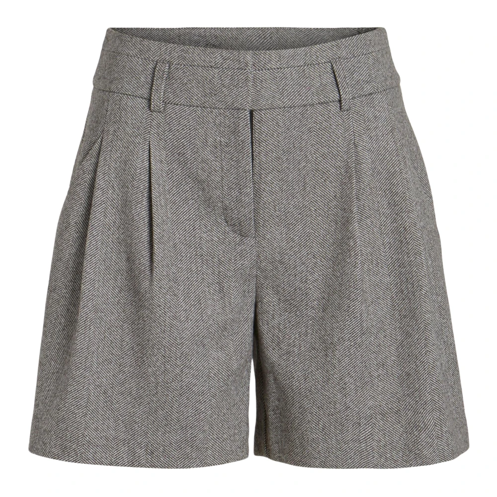 Vila Op maat gemaakte shorts voor dames Gray Dames