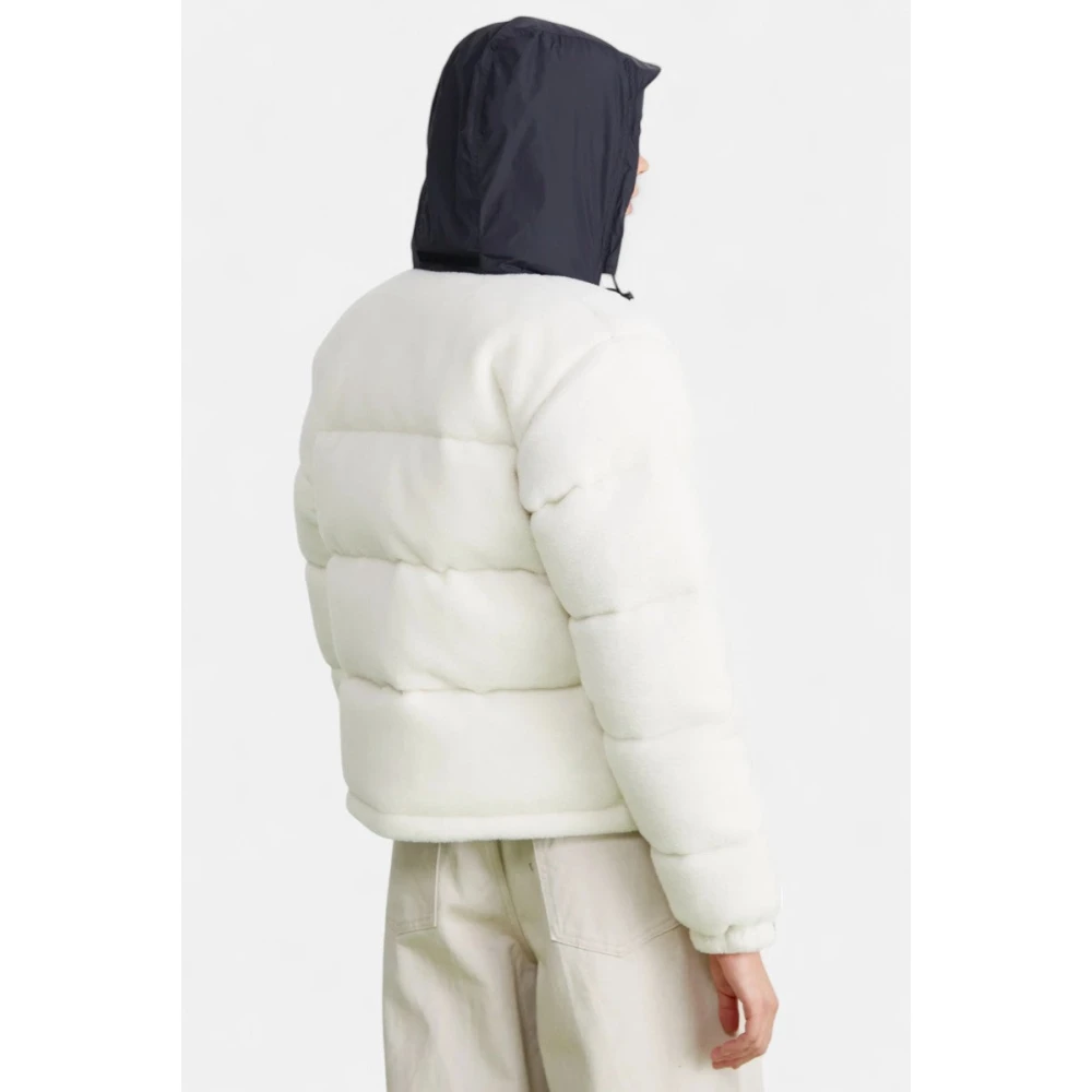 The North Face Omkeerbare Polarjas met Donsvulling White Dames