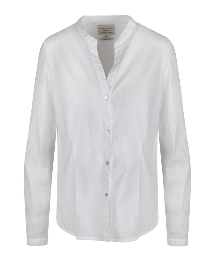 chemise-en-coton-col-v