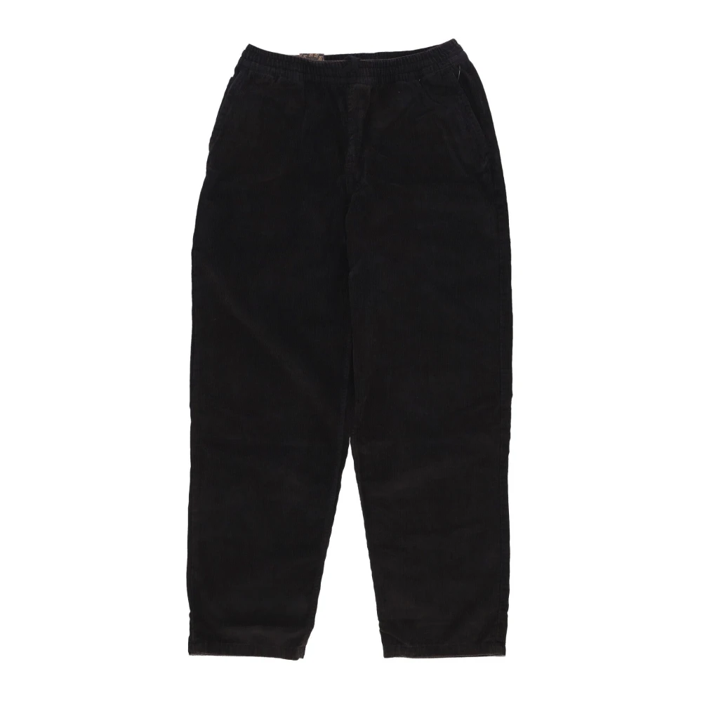 Vans Zwarte Acid Wash Baggy Tapered Broek Black Heren