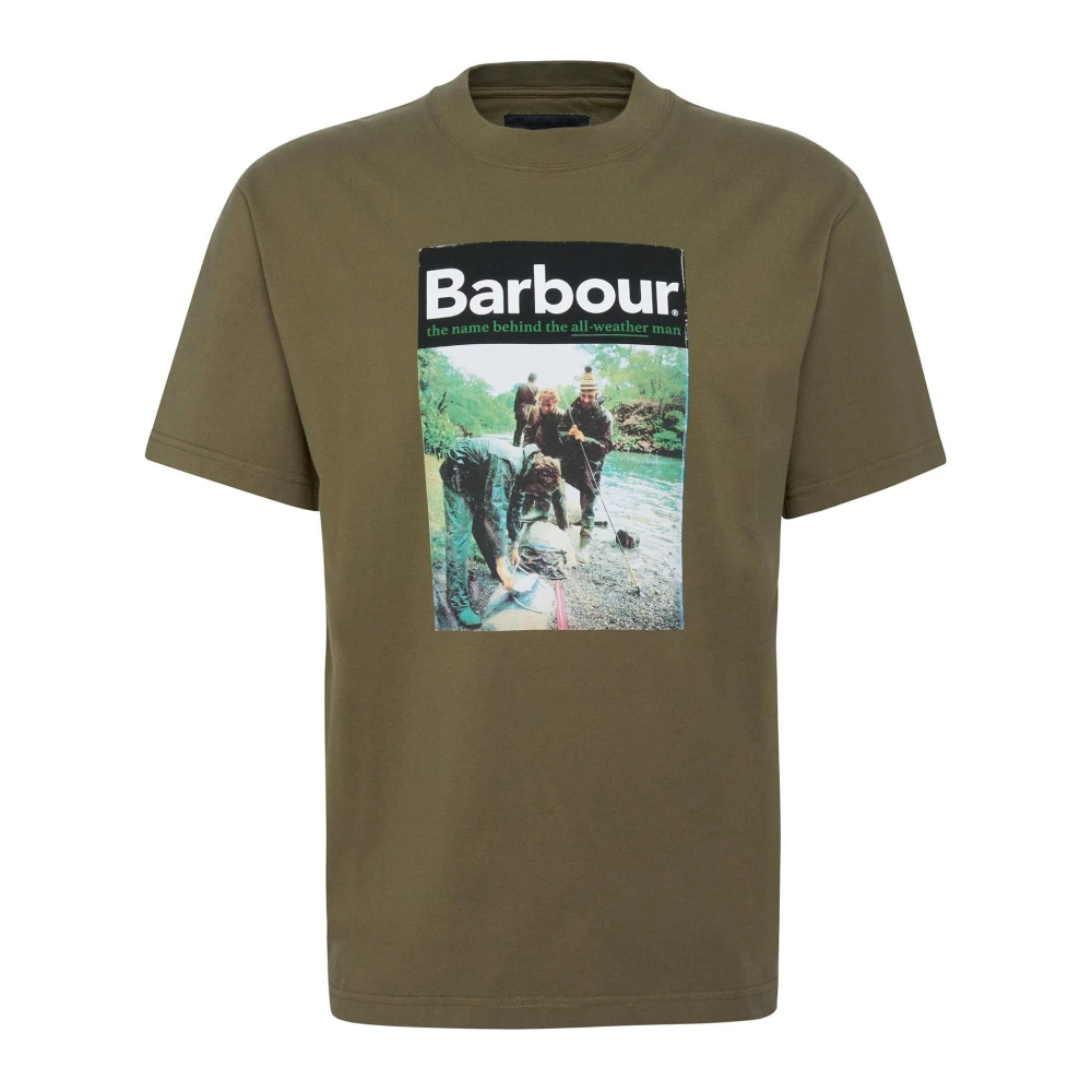 Barbour - Tops > T-Shirts - Green - Barbour - Modalova