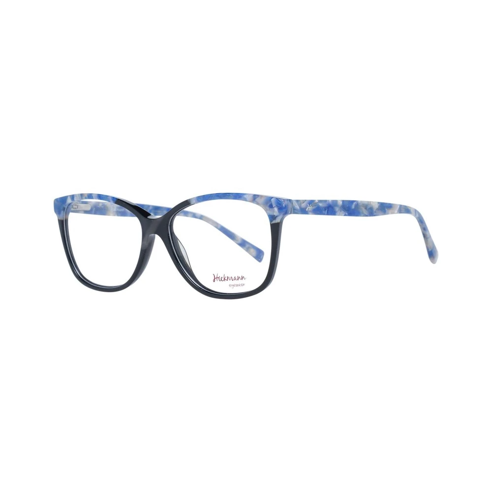 Ana Hickmann Blauwe Rechthoekige Optische Brillen met Veerscharnier Blue Dames