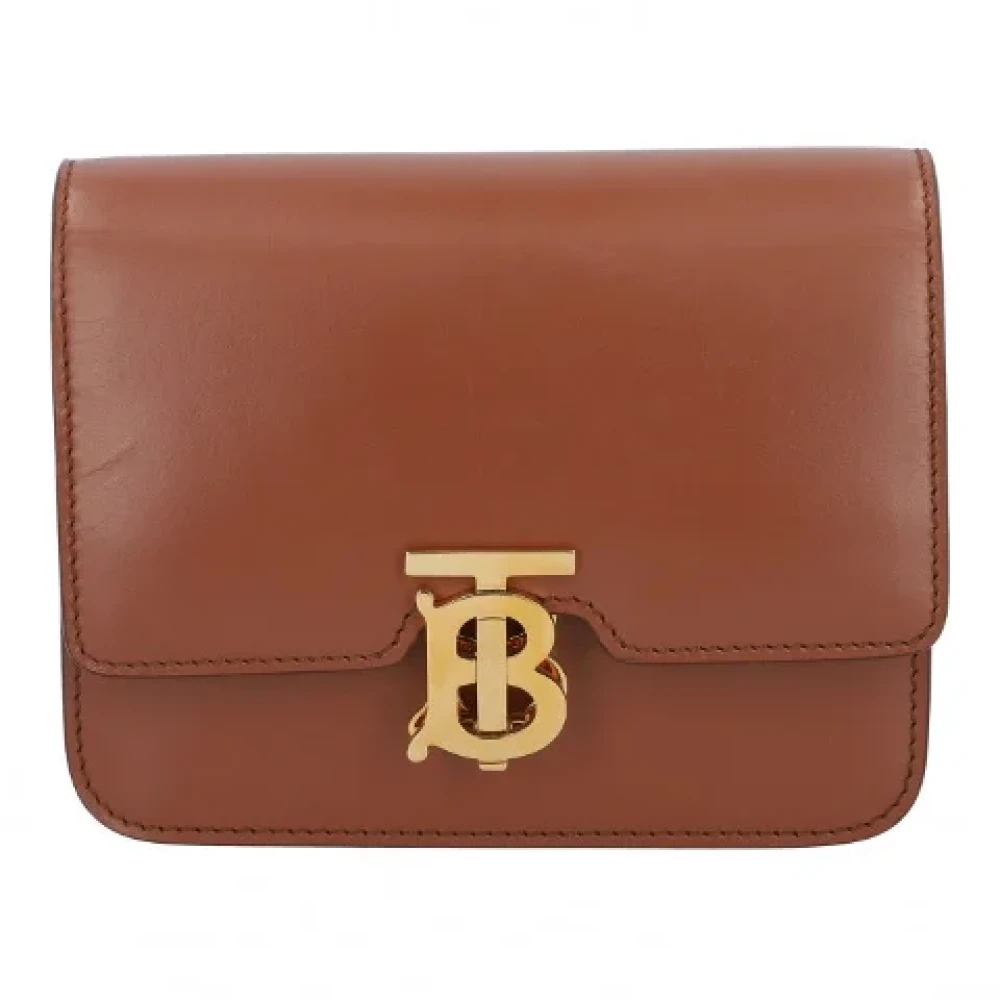 Burberry Vintage Pre-owned Canvas crossbody-bags Brown Dames