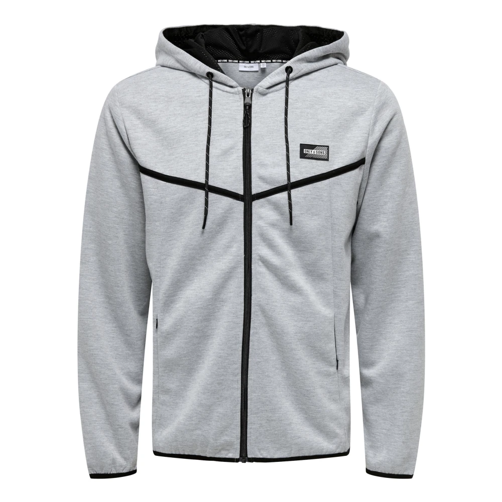 Only & Sons Liam Hoodie Gray Heren