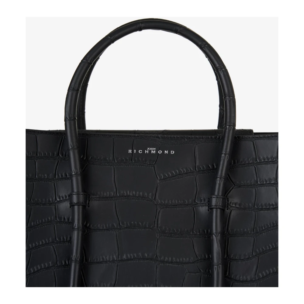 John Richmond Shopper met stevige handvatten Black Dames