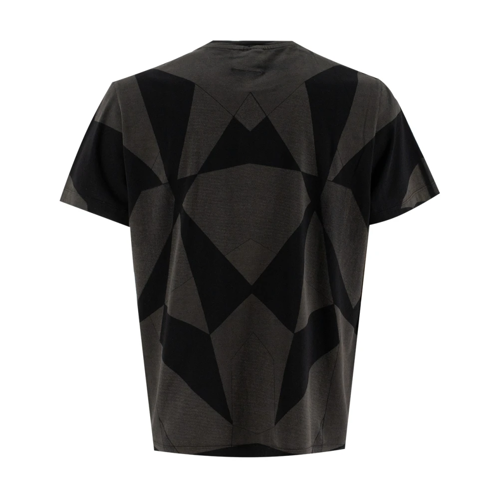 Parajumpers Geometrische Crew-neck T-shirt voor Casual Garderobe Black Heren