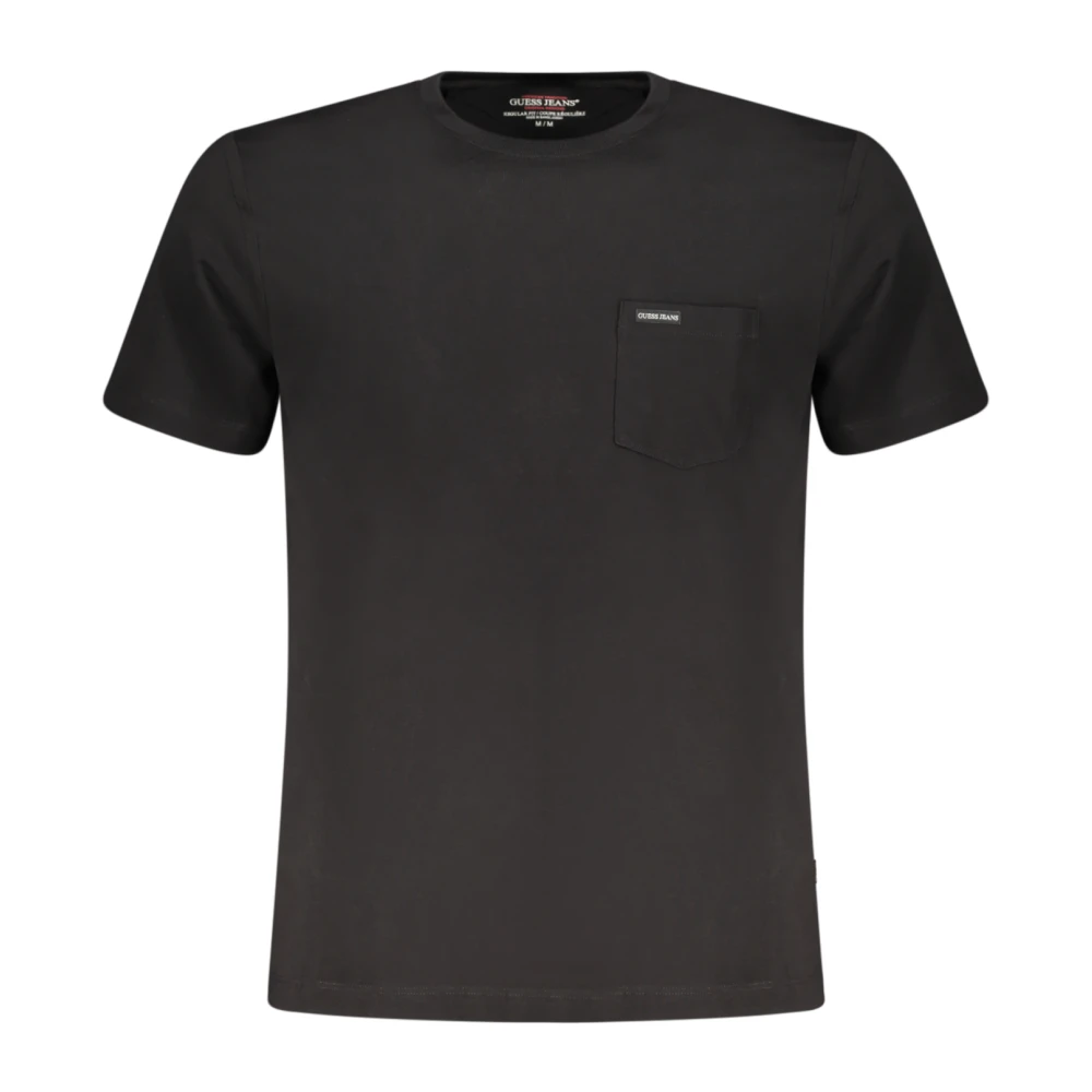 Guess Short-Sleeved T-Shirt - Male - T-Shirts - Black - S - Tops
