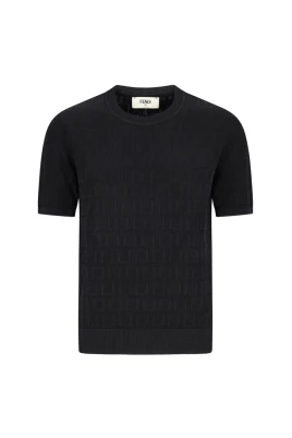Lace FF Knit T-Shirt