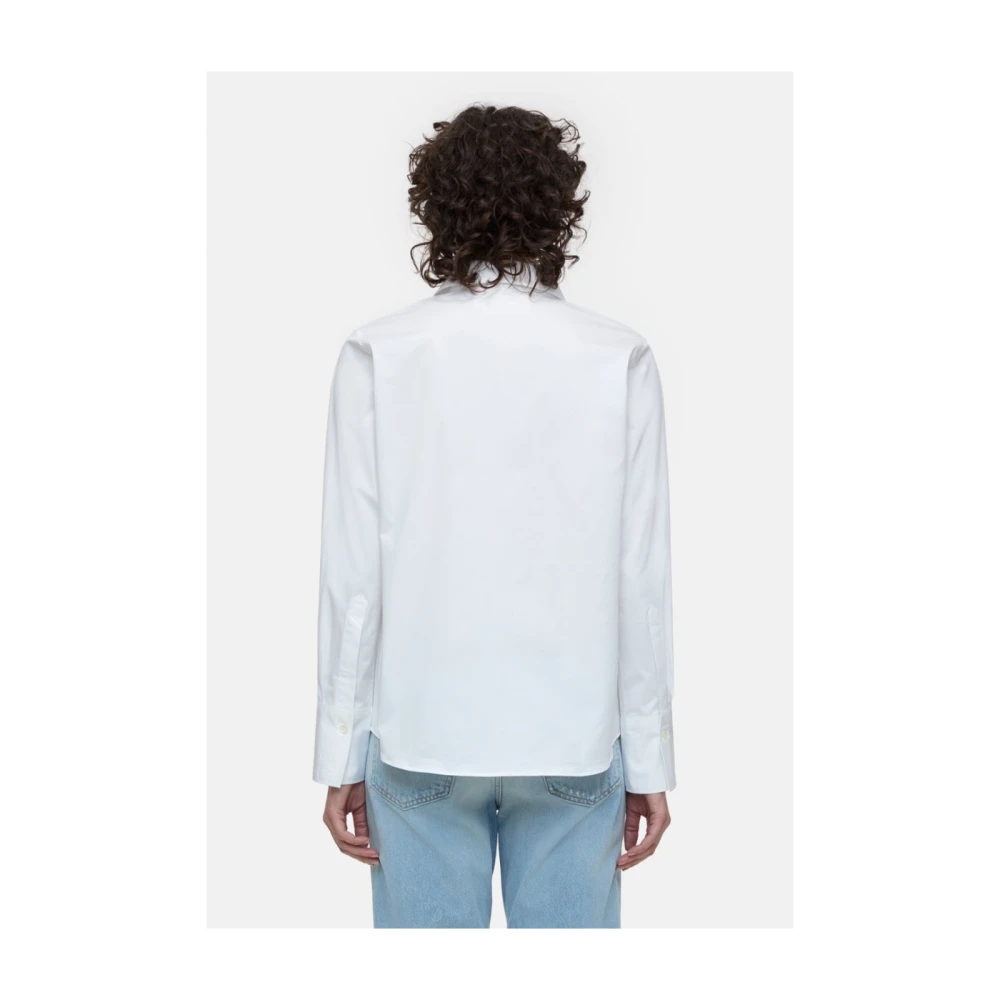 closed Witte Blouses White Dames