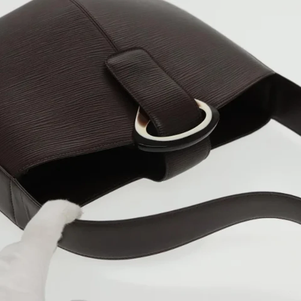 Louis Vuitton Vintage Pre-owned Leather louis-vuitton-bags Brown Dames