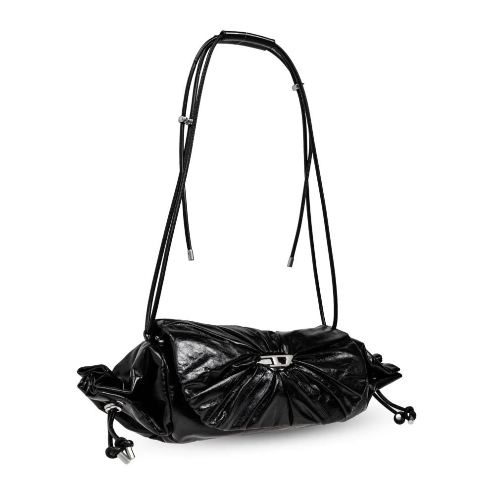 Diesel Schoudertas Scrunch-D Black Dames