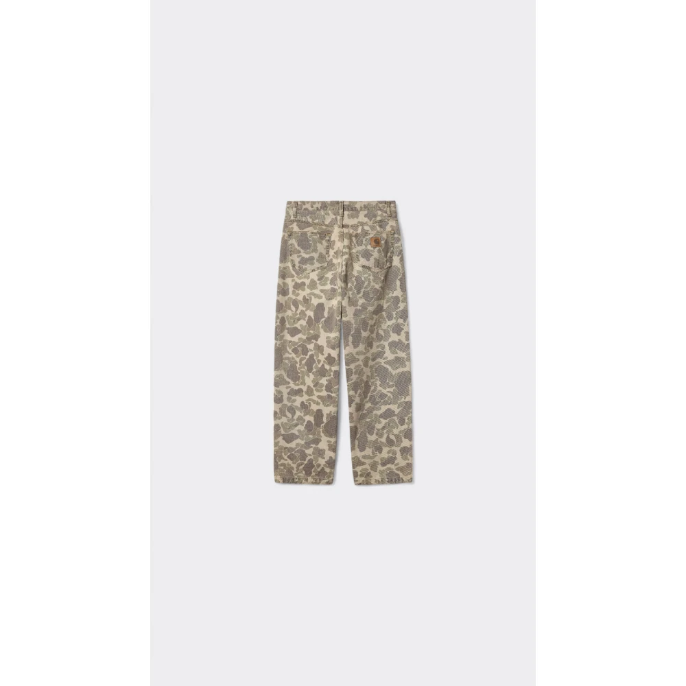 Carhartt WIP Camouflage Loose Fit Denim Broek Multicolor Heren