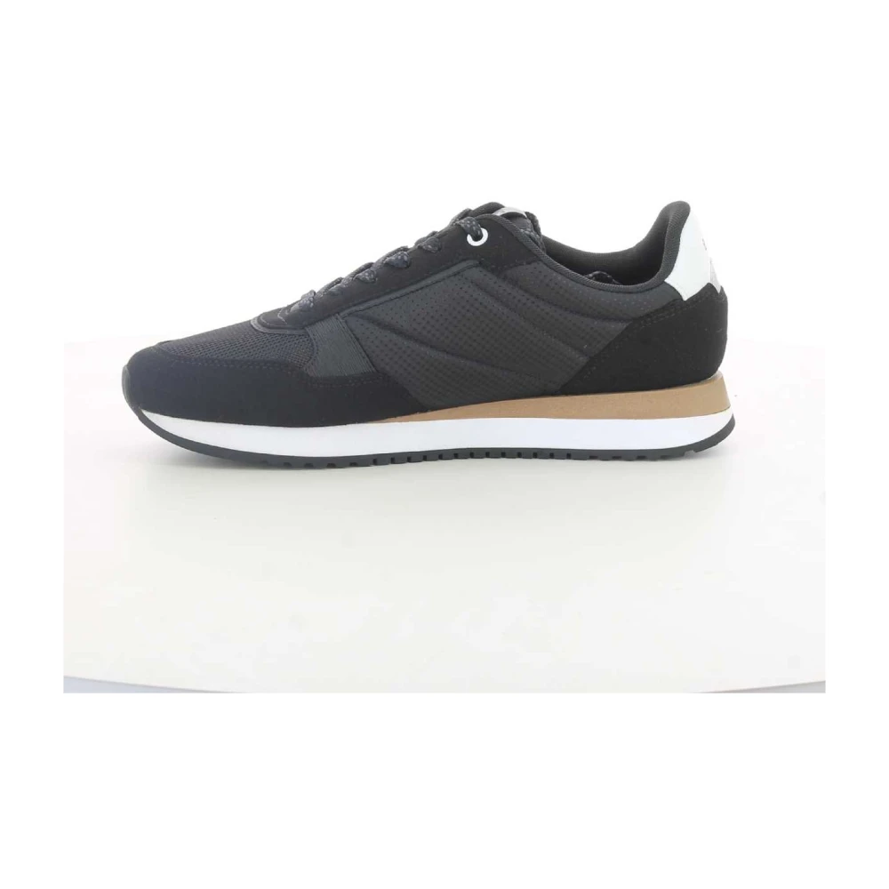 Hugo Boss Zwarte KAI Runn W23 Herenschoenen Black Heren