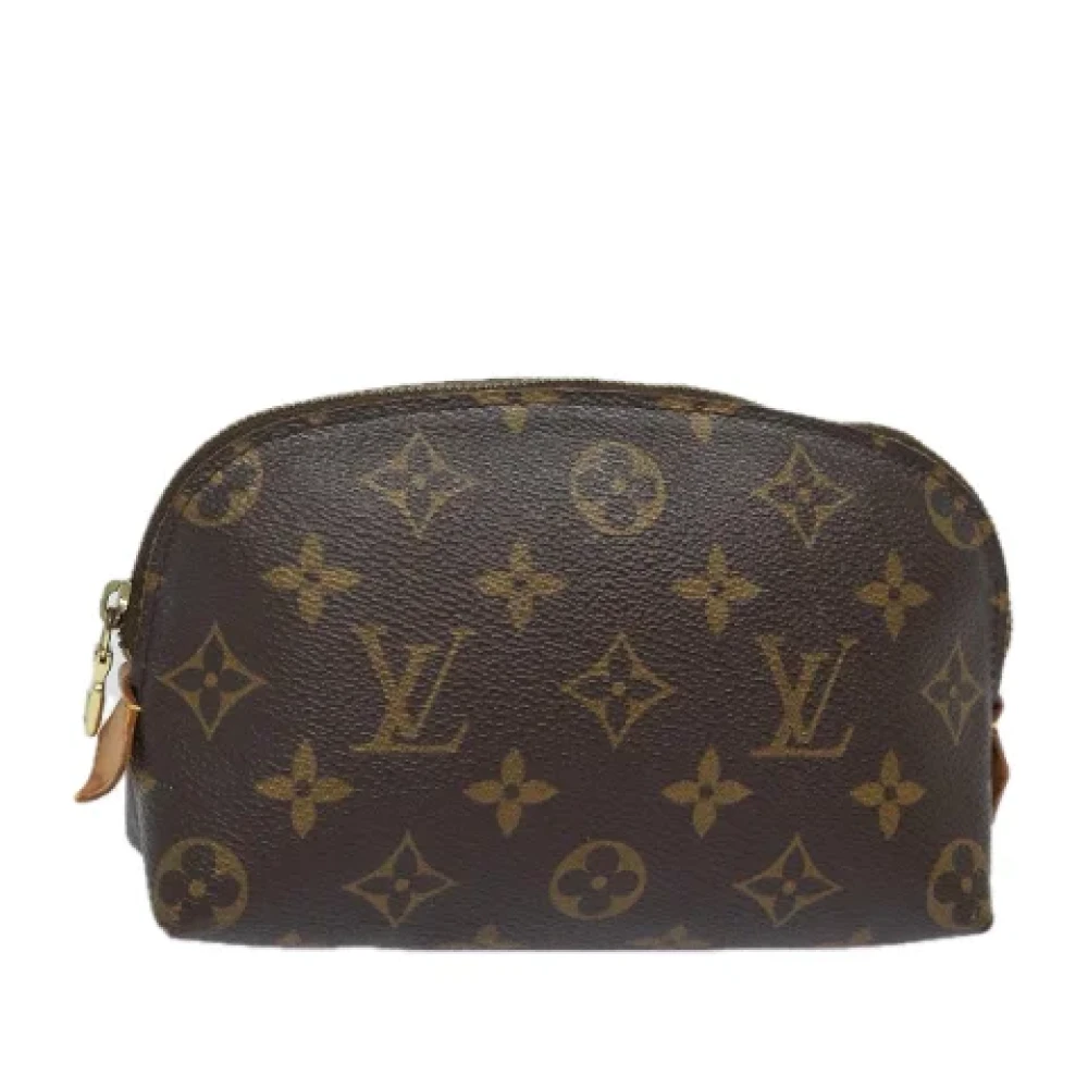Louis Vuitton Vintage Pre-owned Canvas pouches Brown Dames