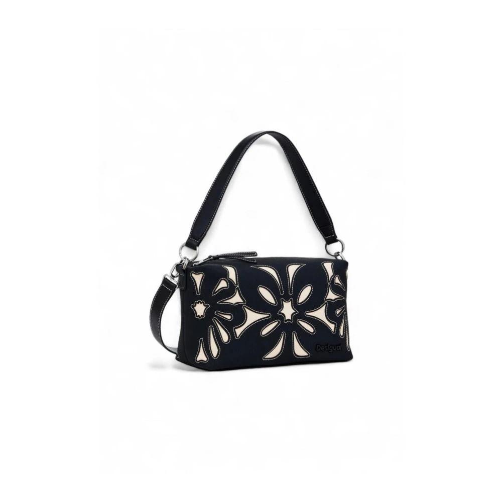 Desigual Stijlvolle Polyethyleen Handtas Dames Collectie Black Dames