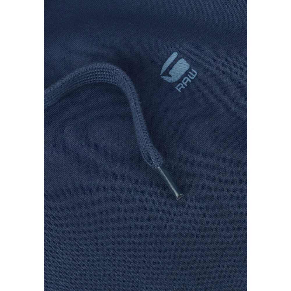 G-Star Mannen Premium Core Hoodie Blue Heren
