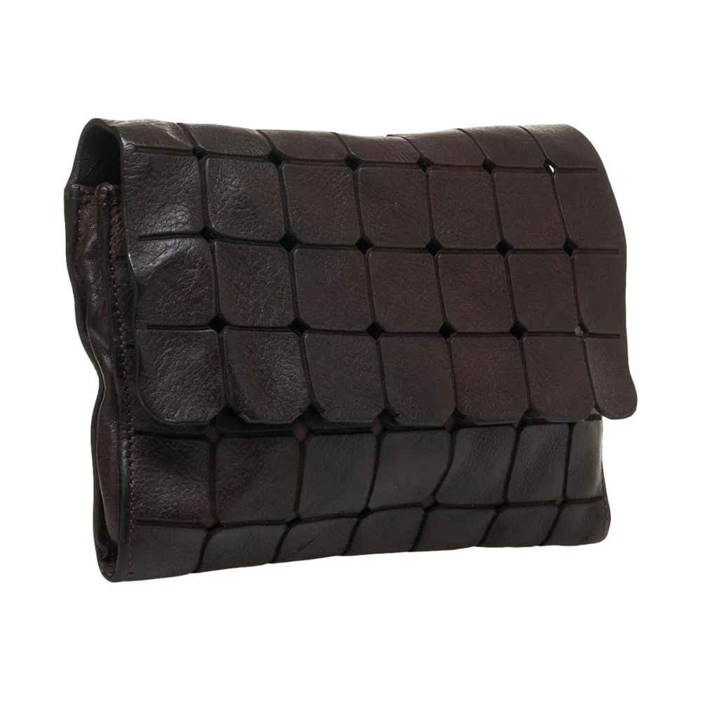Campomaggi Bruine leren crossbody schoudertas Brown Dames